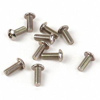 HUBBELL GAI-TRONICS Security Screws Black Steel, 53GV72