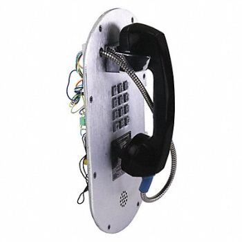 HUBBELL GAI-TRONICS Front Panel Gray Metal, 53GV87