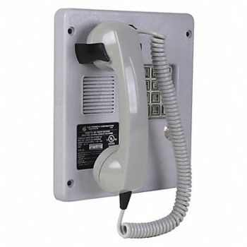 HUBBELL GAI-TRONICS Front Panel Gray Plastic, 53GV90