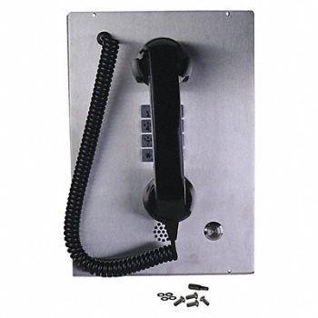 HUBBELL GAI-TRONICS Front Panel Gray Metal, 53GV92