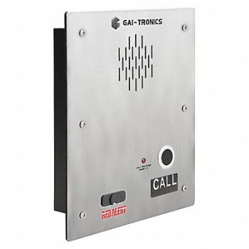 HUBBELL GAI-TRONICS Autodial Telephone Analog Silver, 53GX19