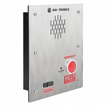 HUBBELL GAI-TRONICS Emergency Telephone WiFi Silver, 53GX41