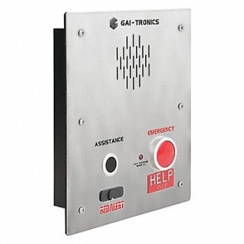 HUBBELL GAI-TRONICS Emergency Telephone WiFi Silver, 53GX42
