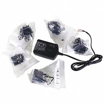 HUBBELL GAI-TRONICS Power Supply Black Plastic, 53GX64