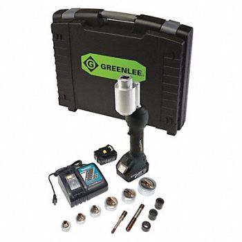 GREENLEE Knockout Tool Kit 27.8 lb Dies Included, 53JJ12