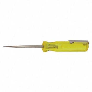 STANLEY Pocket Clip Sltd Screwdriver 1/8 in, 53JR95