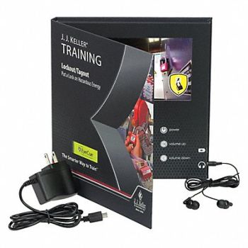 JJ KELLER Lockout/Tagout Video Training Book, 53JU26