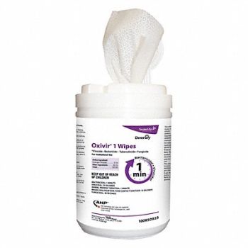 DIVERSEY Disinfecting Wipes 160 ct Canister PK12, 53JX16