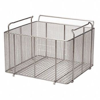 ELMA ULTRASONICS Basket 14-39/64 x 24-13/16 x 22 SS, 53KA62