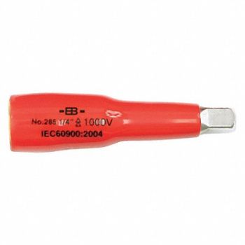 WIHA Socket Extension Chrome Drv 1/4 in, 53KD71