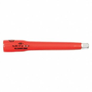 WIHA Socket Extension Chrome Drv 1/4 in, 53KD72