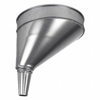 FUNNEL KING Galvanized Offest Funnel 6 qt., 53KJ40