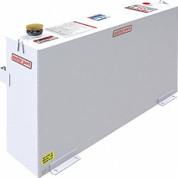 WEATHER GUARD Liquid Transfer Tank 12-1/2 W White, 53KJ62