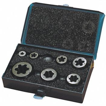 GREENFIELD THREADING Die Set Metric HSS 7pc, 53PT23