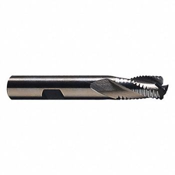 CLEVELAND End Mill Straight TiCN 5 Flutes 1 Dia, 53PW40