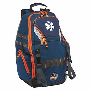 ERGODYNE Backpack Blue Polyester, 53PZ54
