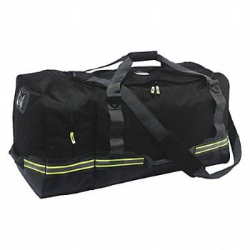 ERGODYNE Fire/Safety Gear Bag Black Polyester, 53PZ56