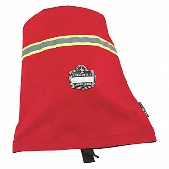 ERGODYNE Mask Bag Nylon Red, 53PZ58