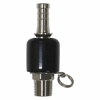 SANI-LAV Hose Adapter SS 1/2 x 1/2, 53PZ68