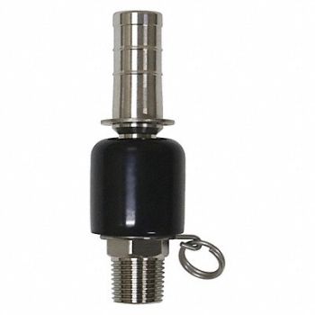 SANI-LAV Hose Adapter SS 3/4 x 1/2, 53PZ70