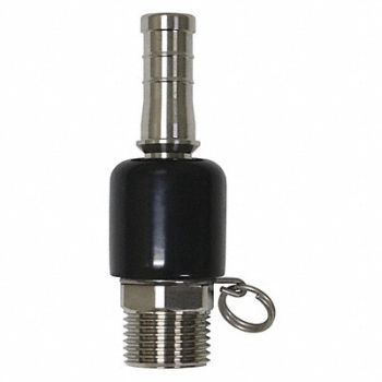 SANI-LAV Hose Adapter SS 5/8 x 3/4, 53PZ72