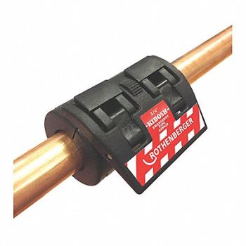 ROTHENBERGER Repair Clamp 13/16 MaxOD Partial Cov 3 L, 53RF30