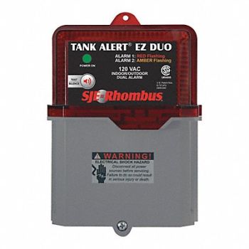 SJE-RHOMBUS Dual Level Alarm 120VAC 5A 3.8W.82dB, 53RH07