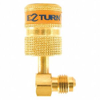 UNIWELD Anti-Blowback Hose Adaptor Gold 1-1/4 L, 53RJ64