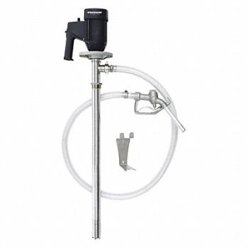 DAYTON Electric Drum Pump 230V 22 gpm 1-1/10HP, 53RU57