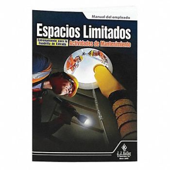 JJ KELLER Handbook Confined Space Training PK10, 53TE56