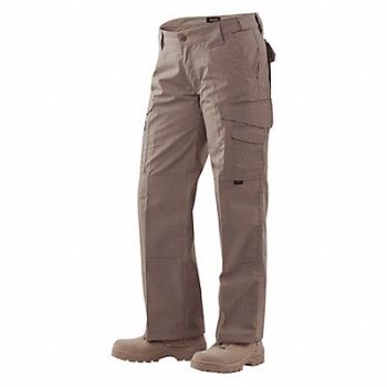 TRU-SPEC Womens Tactical Pants Size 14 Coyote, 53TN15