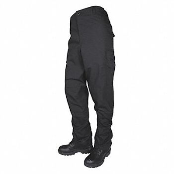 TRU-SPEC Mens Tactical Pants Size M/32 Black, 53TN22