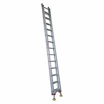 TIVOLI Extension Ladder Size 28 ft Aluminum, 53TX54