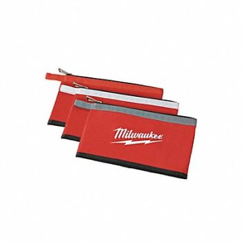 MILWAUKEE Tool Bag Canvas General Purpose PK3, 53TX75