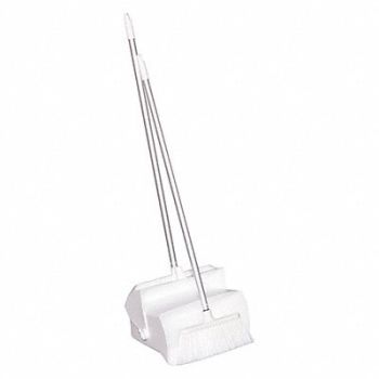 REMCO J5780 Lobby Broom and Dust Pan 37 in Handle L, 53UD08