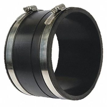 GRAINGER APPROVED Flexible Coupling PVC 6 in For Pipe Size, 53UE48