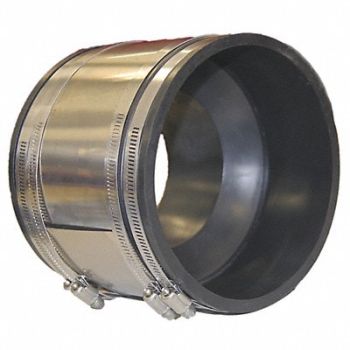 GRAINGER APPROVED Coupling PVC 6 in 4 in For Pipe Size, 53UE67
