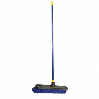 QUICKIE Push Broom 60 in Handle L 24 in Face, 53UJ71