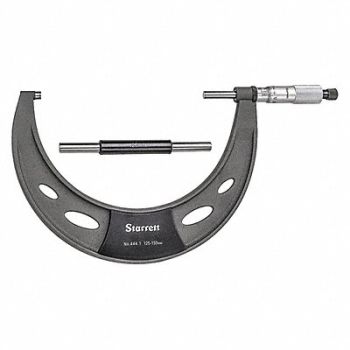 STARRETT Outside Micrometer 2 to 3 Range Ratchet, 53VC84