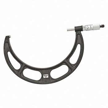 STARRETT Outside Micrometer 8 to 9 Knurled Ring, 53VC93