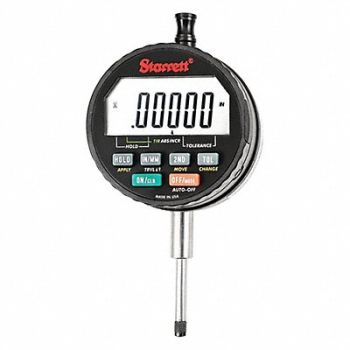 STARRETT Electronic Indicator 1 /25mm Range, 53VE12
