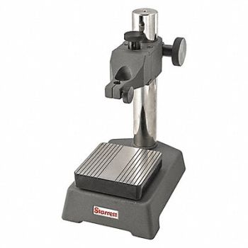 STARRETT Indicator Stand Cast Iron 3 Base Size, 53VE26