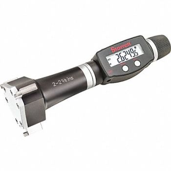 STARRETT Internal Micrometer 2 to 2-5/8 Range, 53VE39
