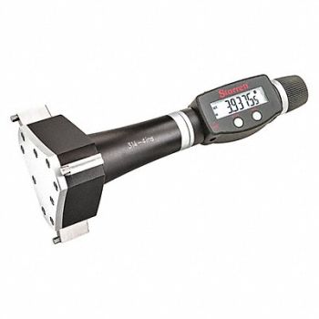 STARRETT Internal Micrometer 3-1/4 to 4 Range, 53VE43