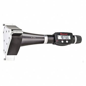 STARRETT Internal Micrometer 4 to 5 Range, 53VE44