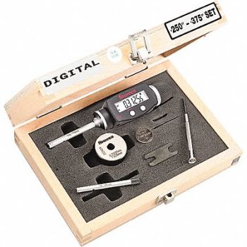 STARRETT Micrometer Set 0.250 to 0.375 Range, 53VE53
