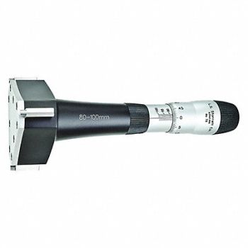 STARRETT Inside Micrometer 3.937 to 4.921 Range, 53VE60