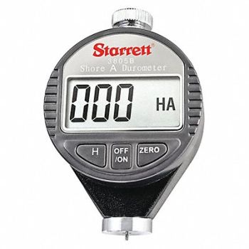 STARRETT Handheld Digital Durometer Shore A Scale, 53VE96