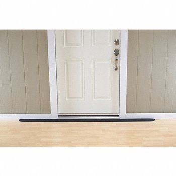 EZ EDGE ADA Compliant Ramp Matte Black 1/2 H, 53VF51