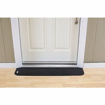 EZ EDGE ADA Compliant Ramp Matte Black 3/4 H, 53VF52